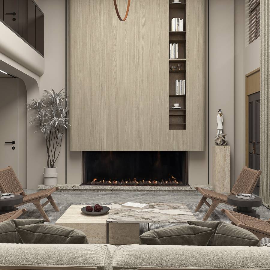 Foyer trois côtés 77HH (200HH)