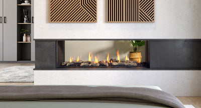 Seattle double face 60 foyer au gaz - CST60E