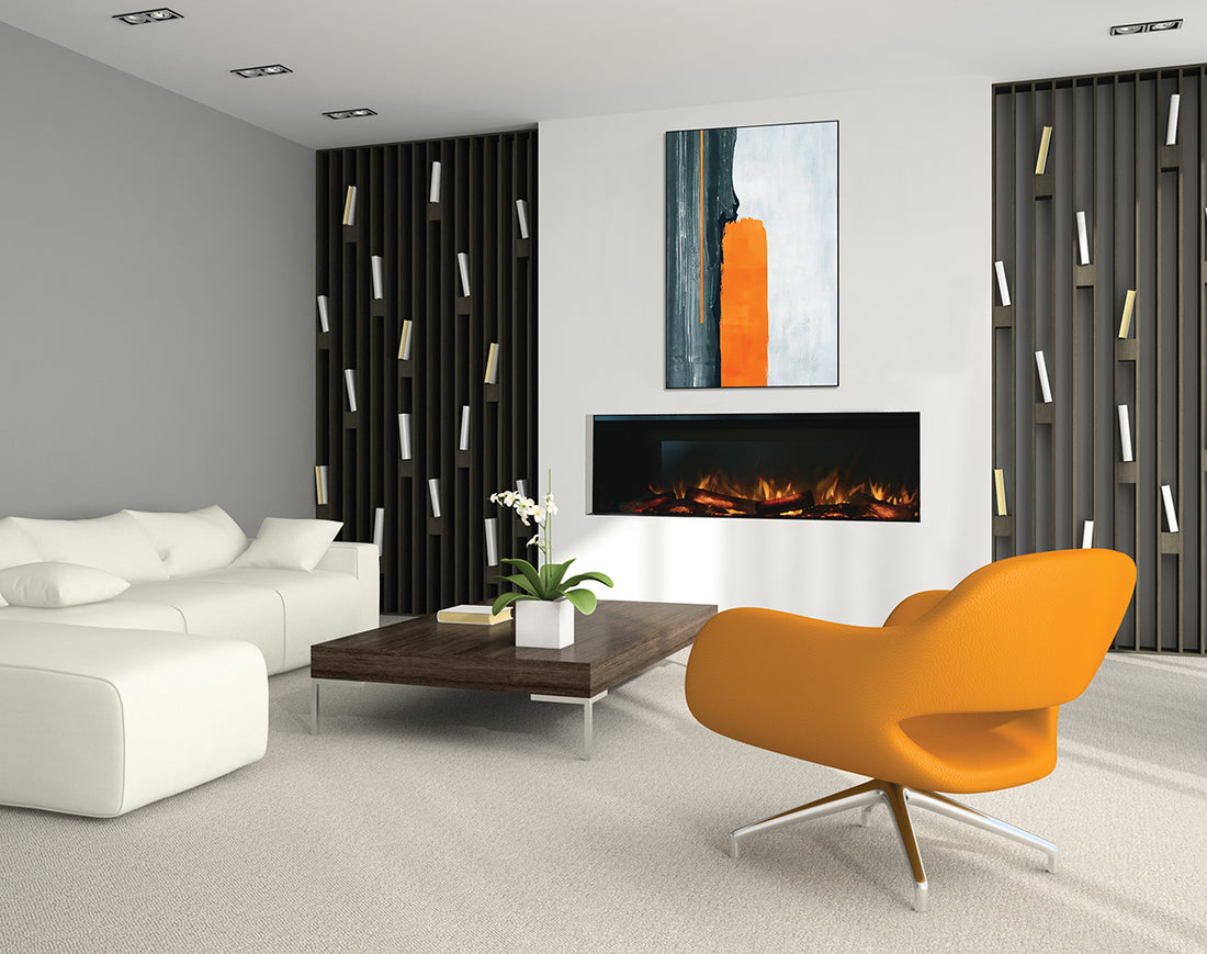 European Home E-FX 1500 electric fireplace by Flamerite
