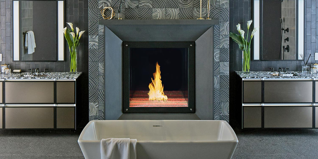 DaVinci Maestro Square gas fireplace