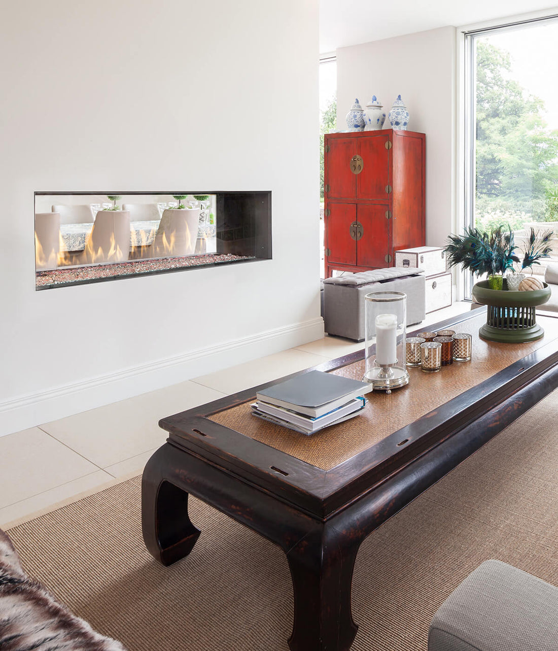 Foyer au gaz Montigo Prodigy double face sur mesure | PCST5