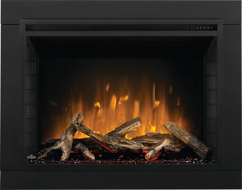 Napoleon Element 42, original NEFB42H-BS, official product view; optional finishing trim shown