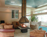 Don-Bar 9000 Central Fireplace - Photo #22 - 9000 with hinged glass