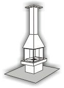 Don-Bar 9200 Wall Fireplace - Official 3D reference / presentation page - 9200