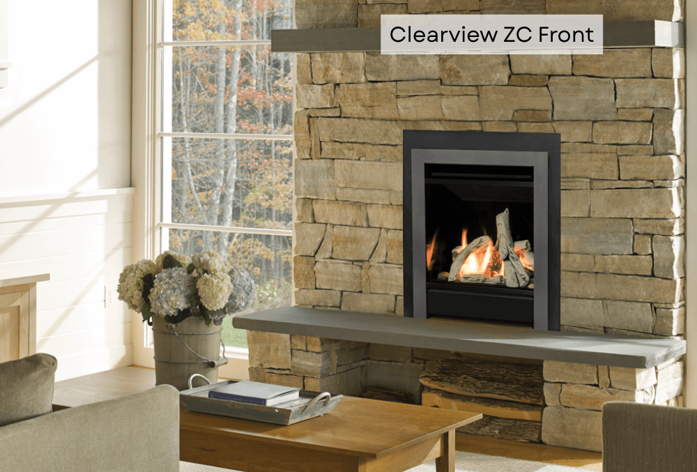 Portrait Gas Fireplace