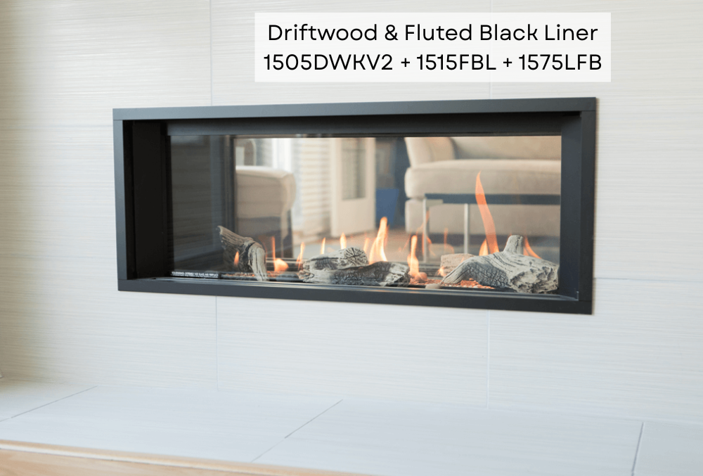 L1 See-Thru Gas Fireplace