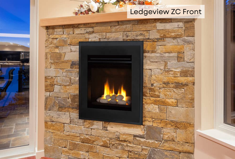 Portrait Gas Fireplace