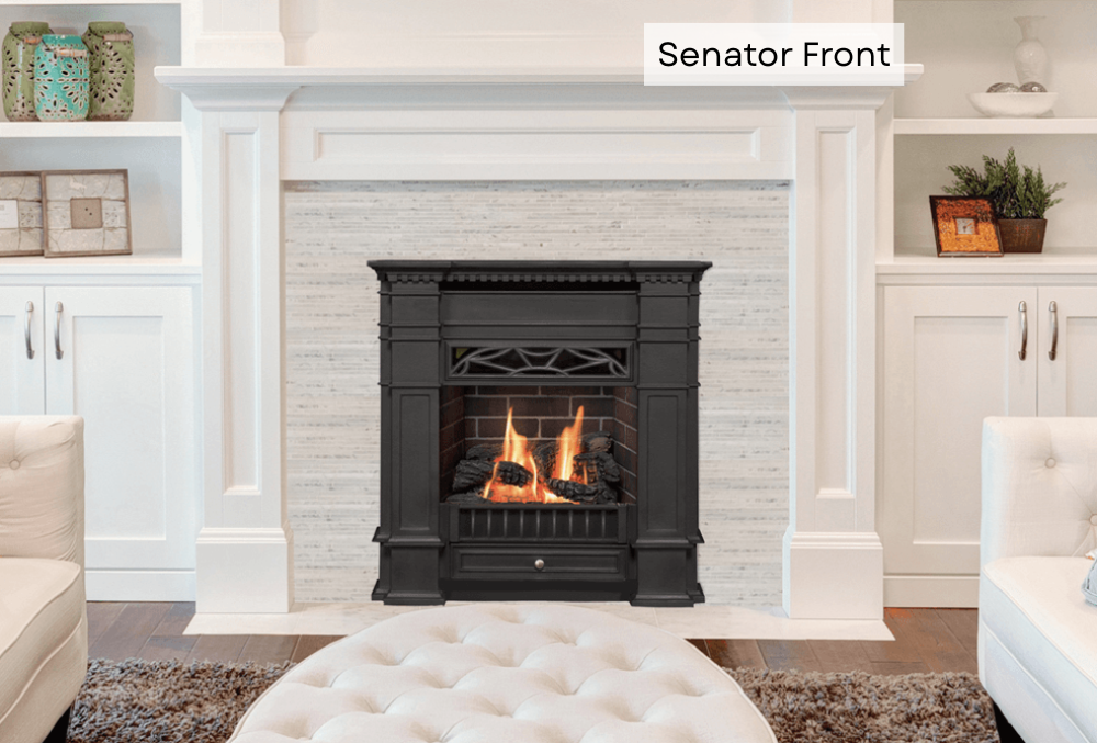 Portrait Gas Fireplace