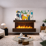 Aquafire Original water vapor electric fireplace gallery image
