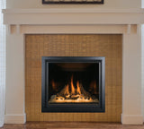 Kozy Heat Bayport 36 direct-vent gas fireplace with brick interior