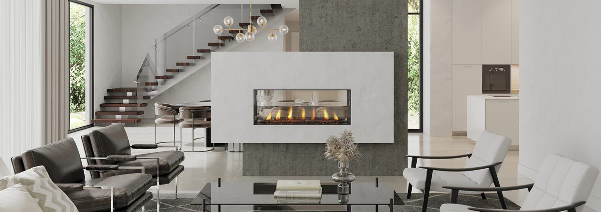 Regency Seattle See-Through Gas Fireplace