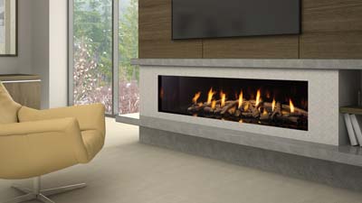New York View 72 Gas Fireplace - CV72E