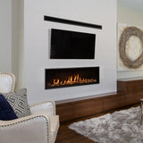 Kozy Heat Callaway 50 gas fireplace with rock media