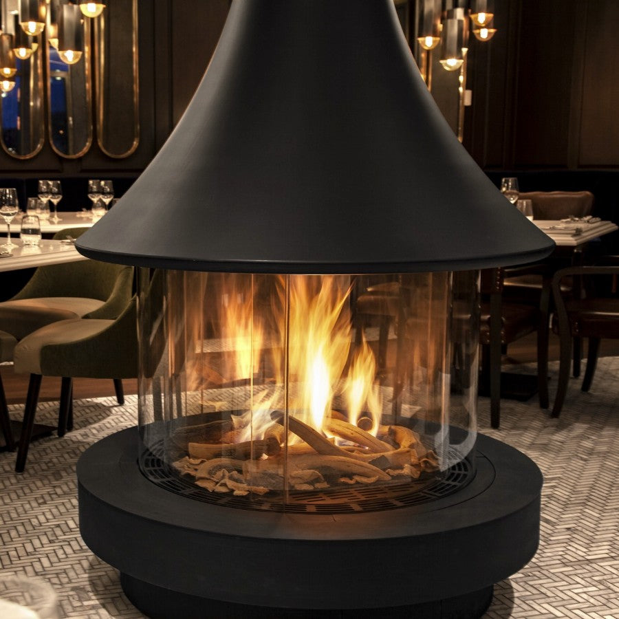 Stand Alone 360 (75x65 Curve Tunnel) With Bordelet Hood, With Base