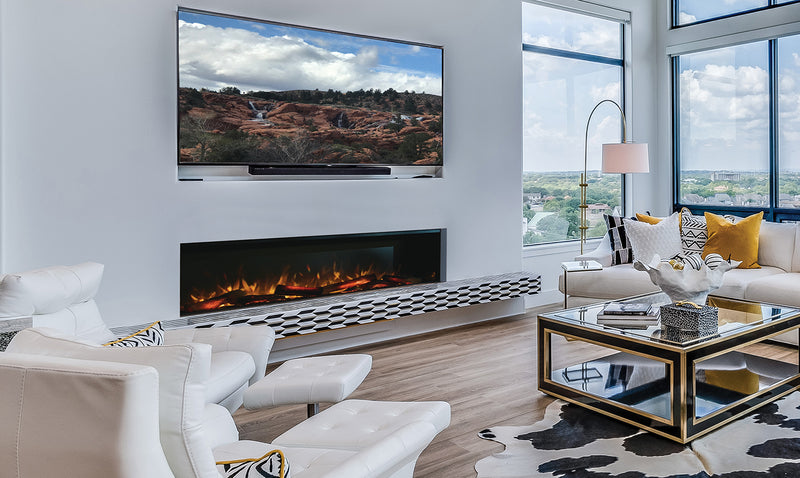 European Home E-FX 1800 electric fireplace by Flamerite