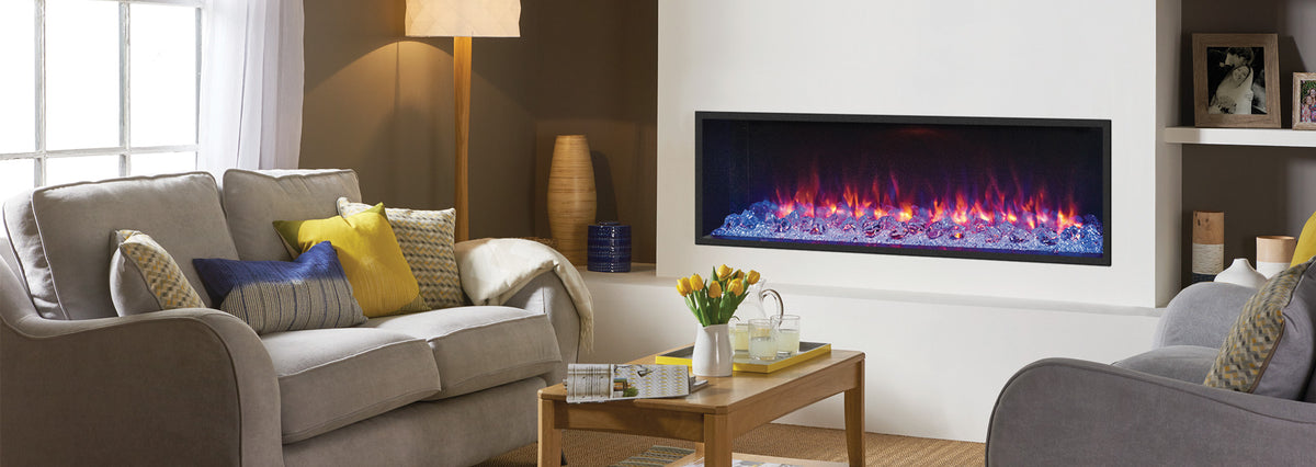 Regency Skope E135 electric fireplace in a contemporary interior
