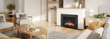 Regency Ei33 electric fireplace insert in a finished room