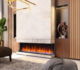 Kozy Heat Osseo e64 panoramic multi-sided electric fireplace