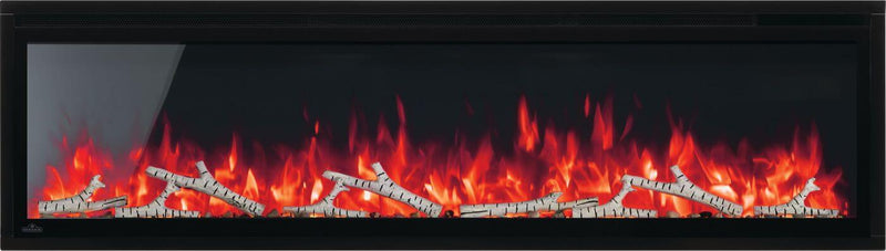 Napoleon Entice 60, NEFL60CFH-1, official product view; optional decorative logs shown, sold separately