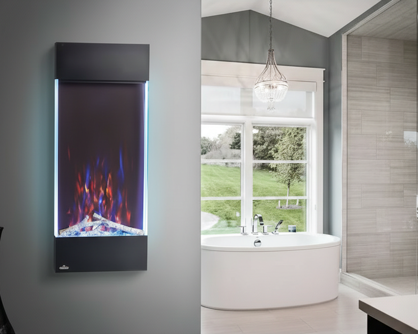Wall‑mount fireplaces