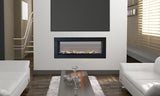 European Home Optic 50 see-through electric fireplace