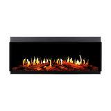 Modern Flames Orion V2 Multi 60-inch electric fireplace with yellow flames