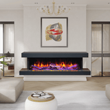 Kozy Heat Osseo e50 multi-sided linear electric fireplace