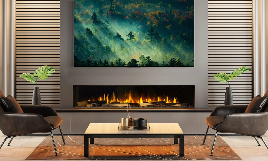European Home Signal 80 electric fireplace