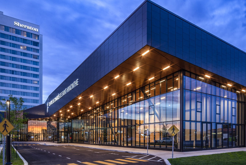 Centre des congrès de Saint-Hyacinthe, projet commercial Foyer Universel