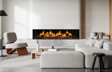 European Home E-Ridium 1800 holographic electric fireplace