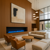 Aquafire Pro water vapor electric fireplace gallery image