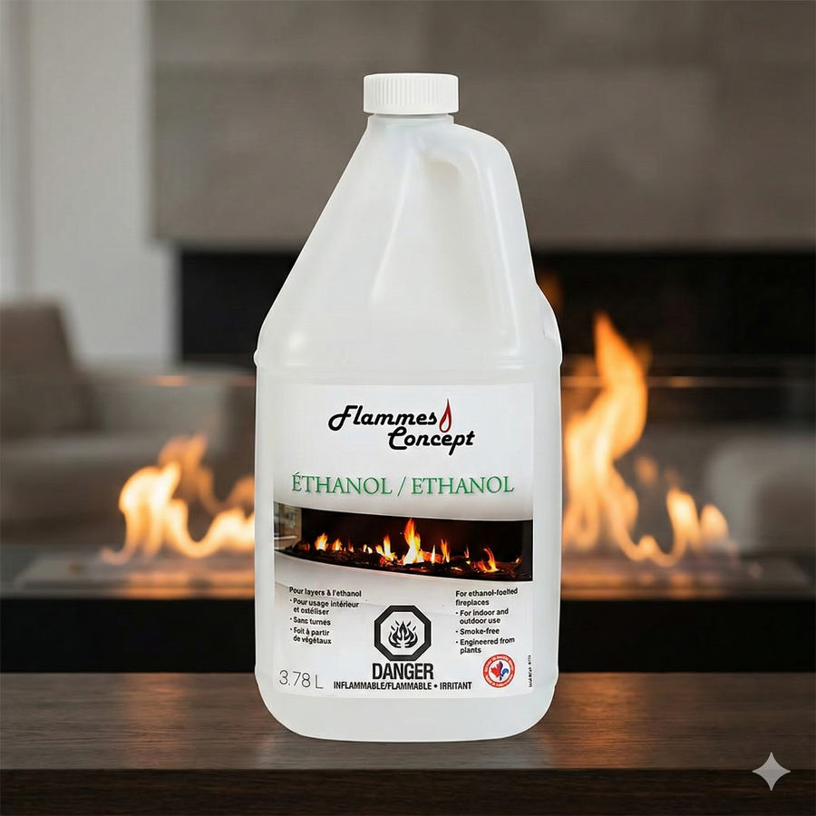Ethanol Fuel Refill Bottle - Flames Concept