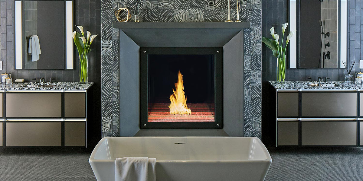 DaVinci Maestro Square gas fireplace