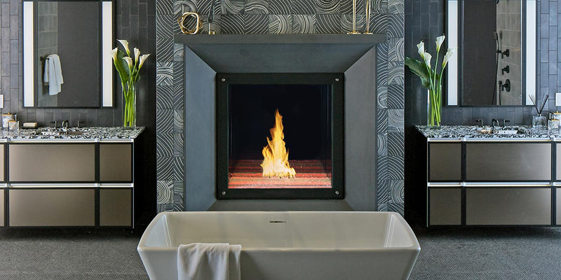 DaVinci Maestro Square gas fireplace