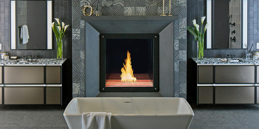 DaVinci Maestro Square gas fireplace
