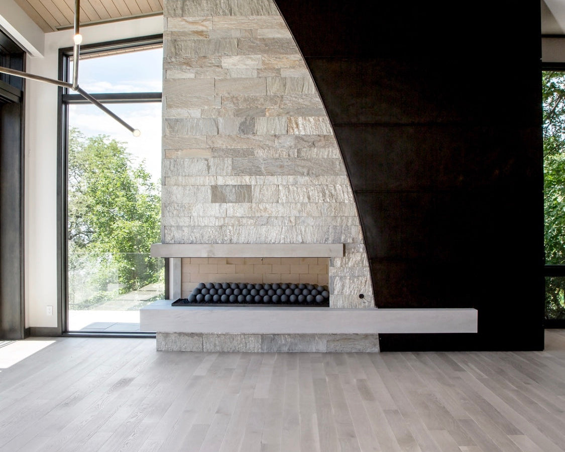 Traditional masonry look — elevated