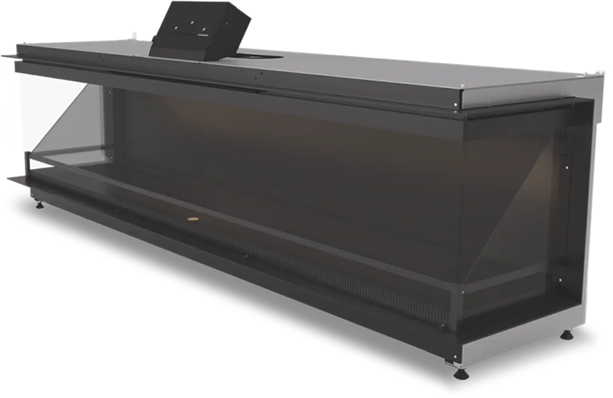 NetZero E-One 190B holographic electric fireplace