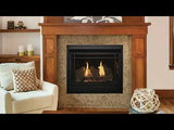 Kozy Heat SP34 official gas fireplace burn video