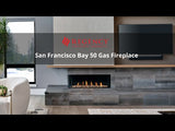 San Francisco Bay 50 Gas Fireplace