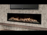 Kozy Heat Callaway 72 birch log burn video
