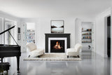 Current 2026 Inception 36 installation with Folio front and black mantel