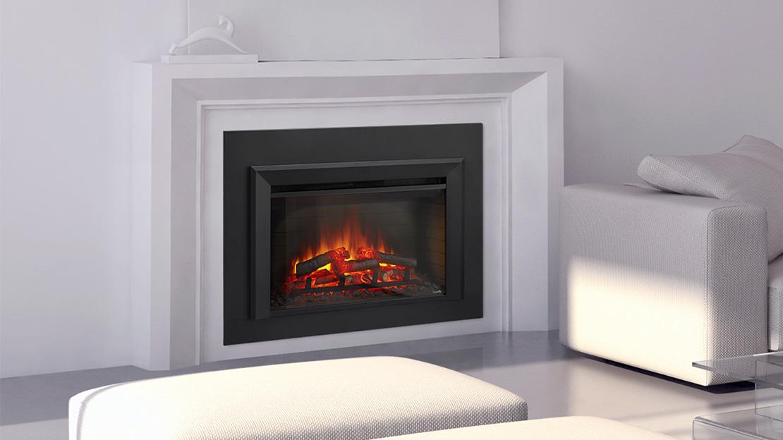 30-inch electric insert standard front lifestyle