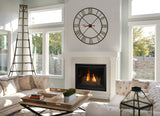 Kozy Heat SP41 slim-profile gas fireplace installed in a bright contemporary living room