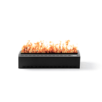 Aquafire Lite Medium 40" water vapor electric fireplace